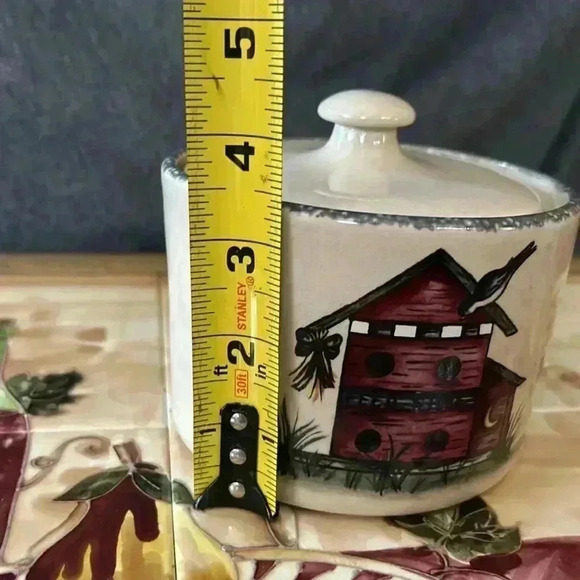 Home And Garden Stoneware Bird House Pattern - Picture 7 of 7